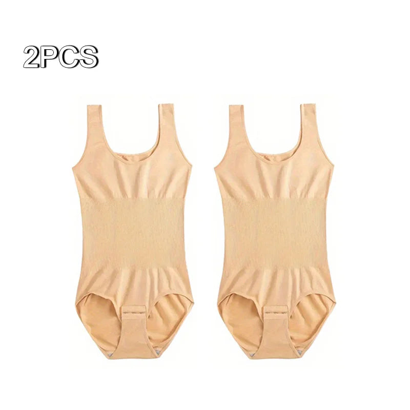 Body Shapewear for Women Seamless Solid Full Bodysuit Tummy Control