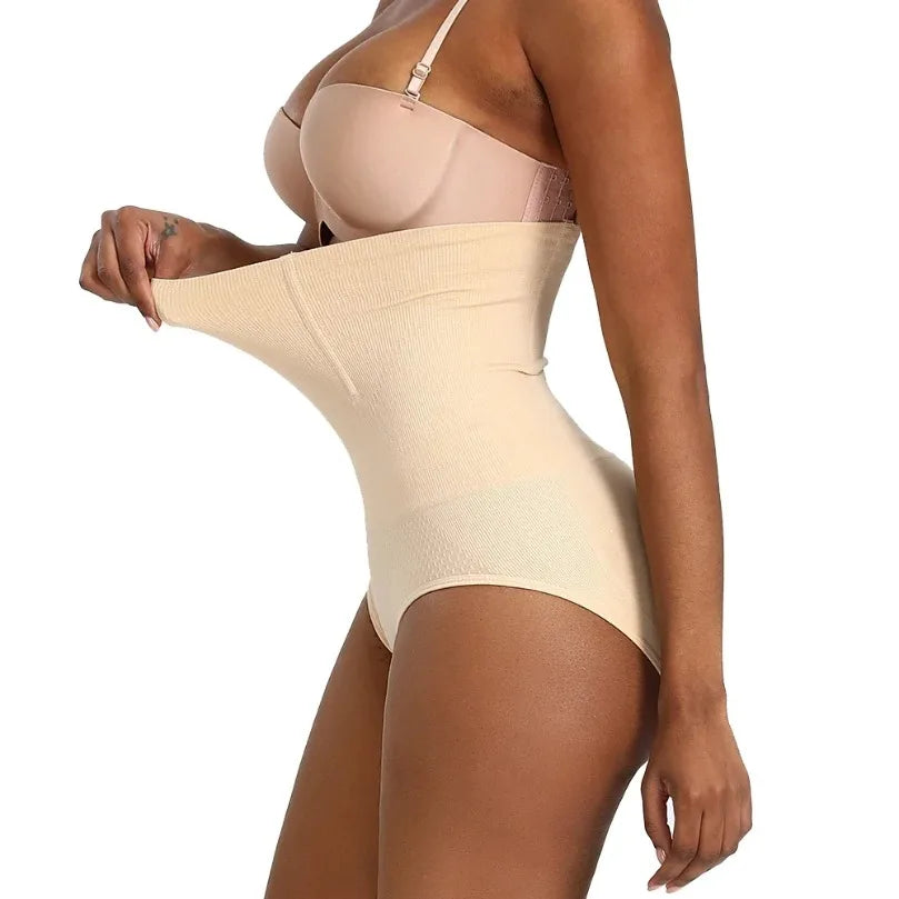 High Waist Shapewear Slimming Panties Flat Belly