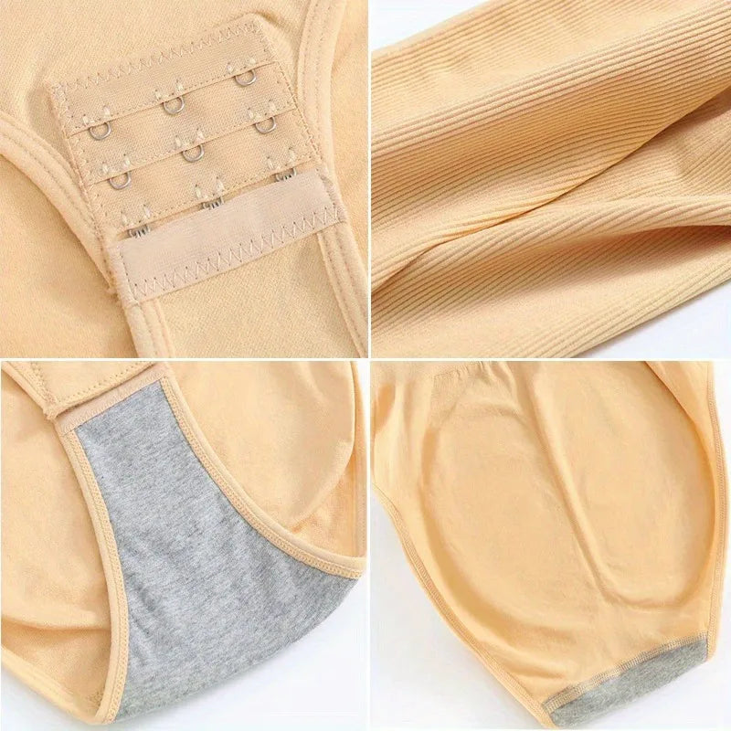 Body Shapewear for Women Seamless Solid Full Bodysuit Tummy Control