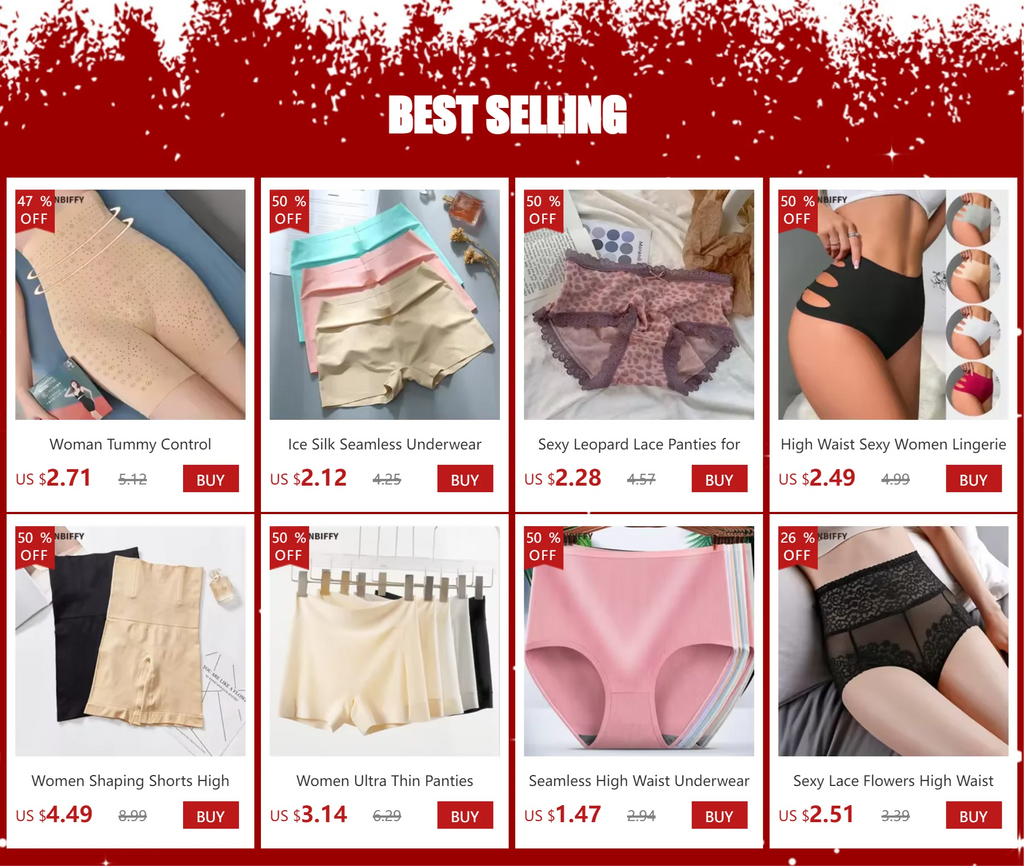 Seamless High Waist Shaping Panties Butt Lifter