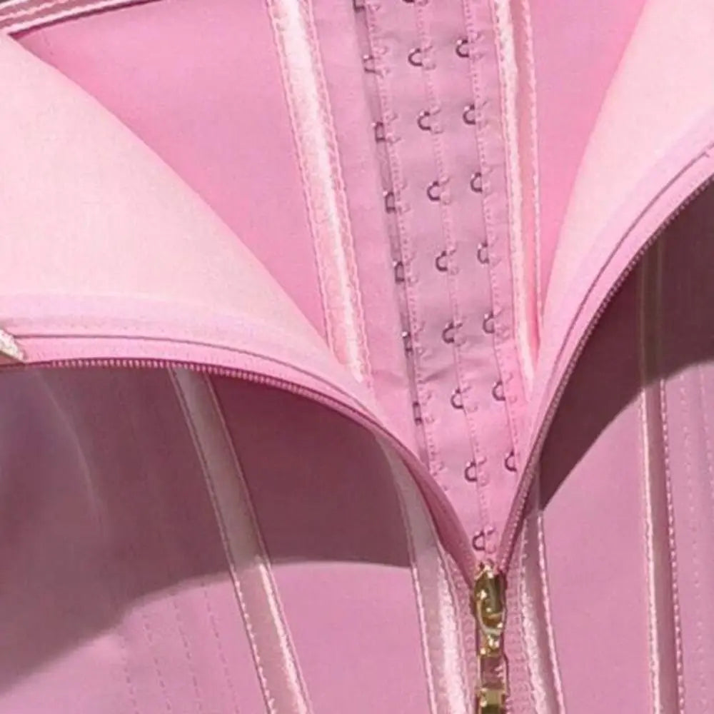 Waist Trainer Tummy Control Shapewear Tummy Control Belly Contracting Postpartum Body Shaper Zipper Buckle Seamless
