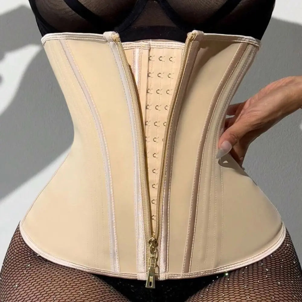 Waist Trainer Tummy Control Shapewear for Women - Seamless Fishbone