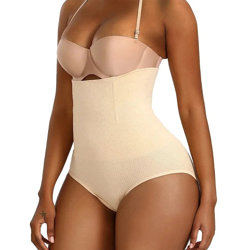 High Waist Shapewear Slimming Panties Flat Belly