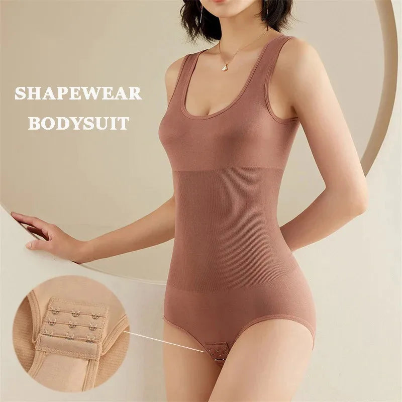 Body Shapewear for Women Seamless Solid Full Bodysuit Tummy Control