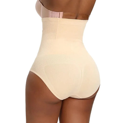 High Waist Shapewear Slimming Panties Flat Belly