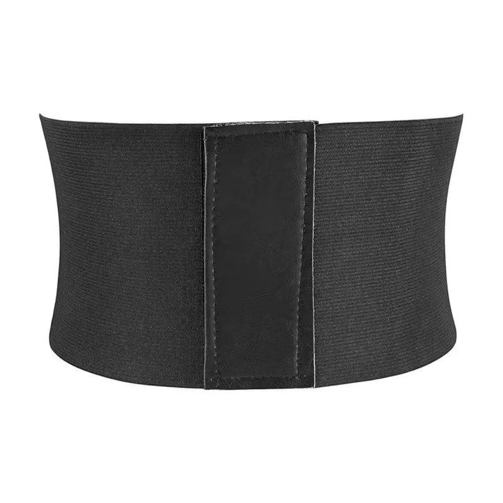 Wide Corset Waist Belt Decorative Slimming Waistband Strap External Wear Elastic Design Body Shapewear