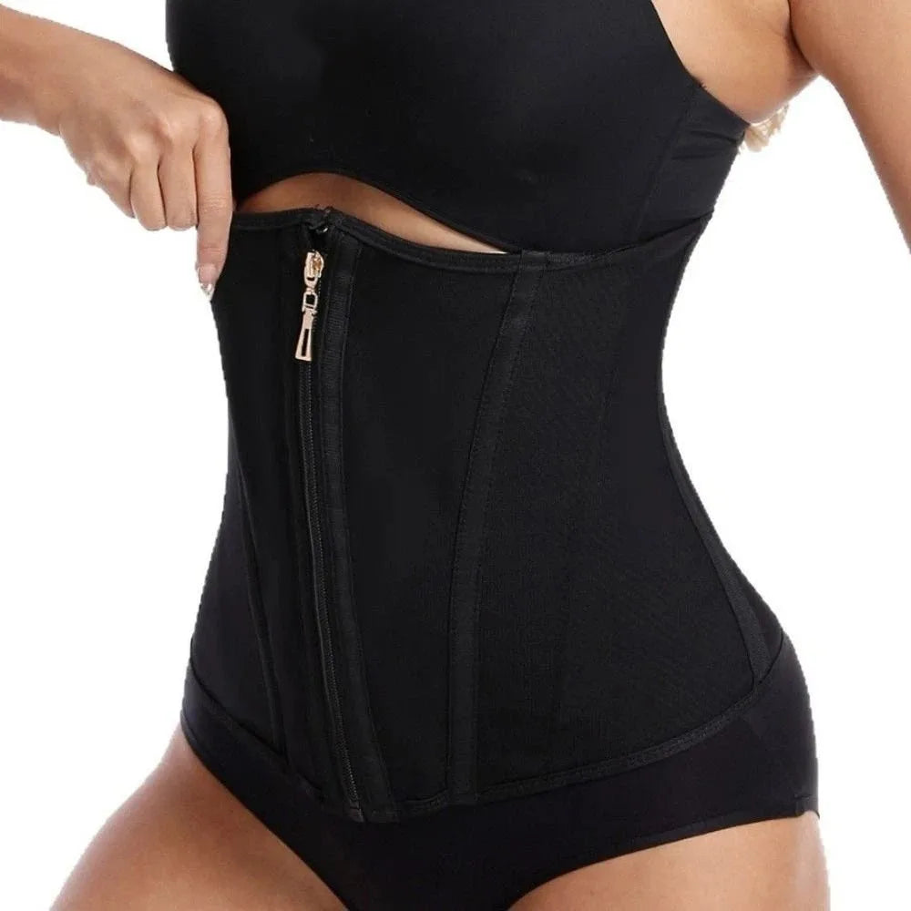 Waist Trainer Tummy Control Shapewear for Women - Seamless Fishbone