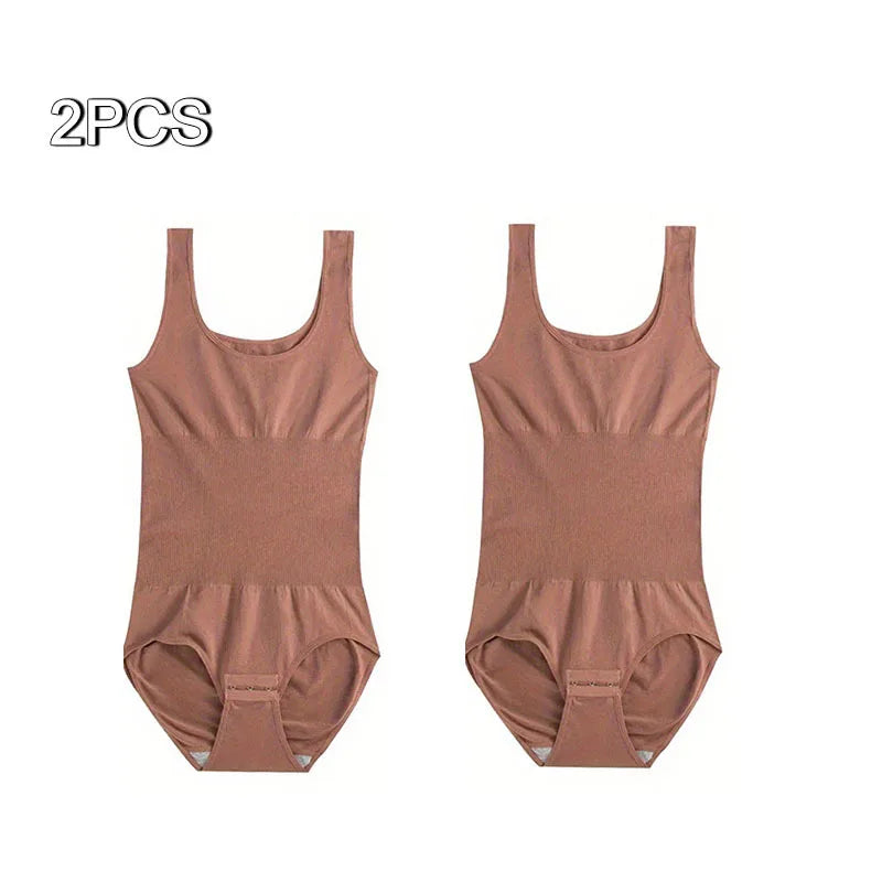 Body Shapewear for Women Seamless Solid Full Bodysuit Tummy Control