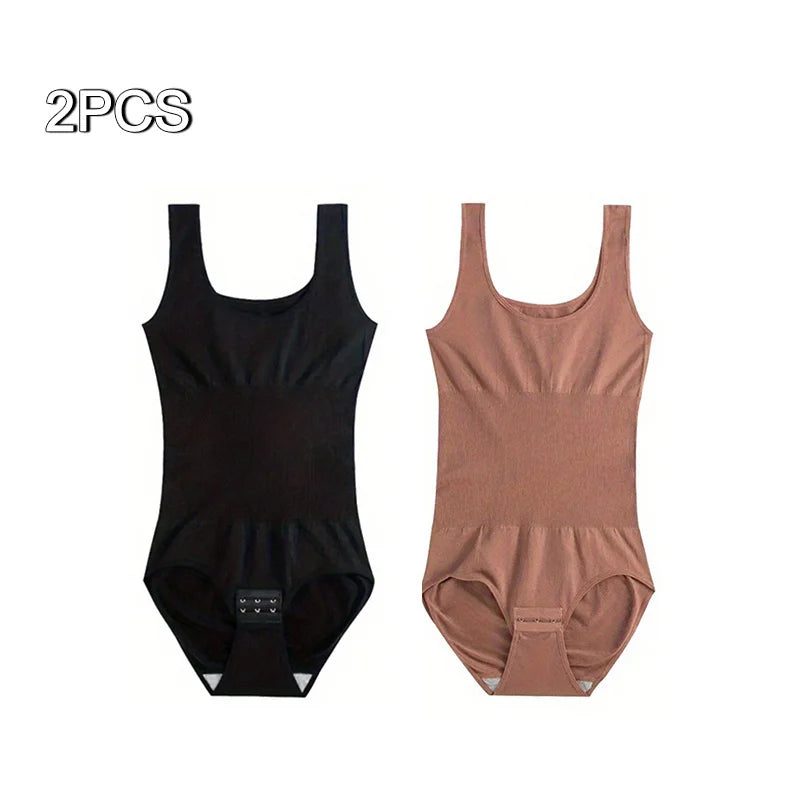 Body Shapewear for Women Seamless Solid Full Bodysuit Tummy Control