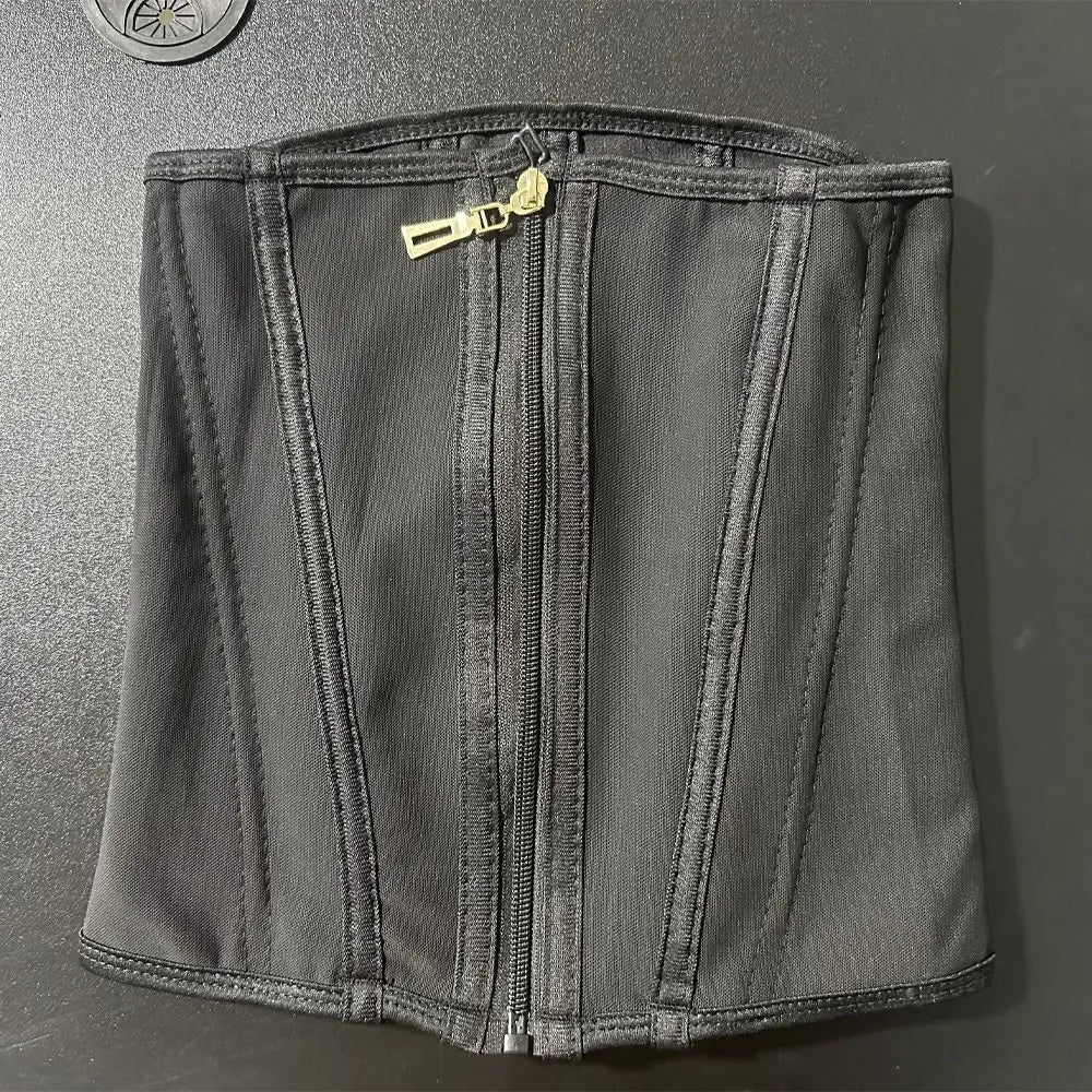 Waist Trainer Tummy Control Shapewear Tummy Control Belly Contracting Postpartum Body Shaper Zipper Buckle Seamless